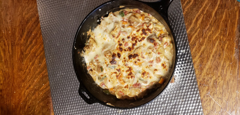 Enchilada skillet